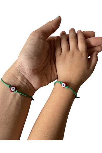 TAKI BY EKİN Mother Baby 2-Piece Mother Bracelet Combination