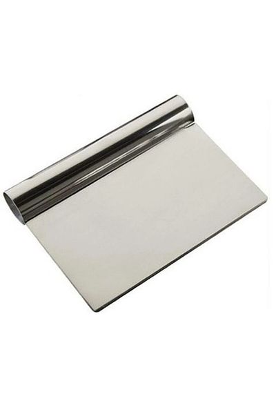 intime endüstriyel mutfak Steel Spatula Metal Dough Scraper Plastering Apparatus 20 cm