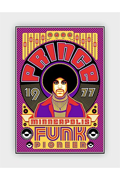fırsatlar diyarı Prince 1977 Minneapolis Funk Pioneer Vintage Duvar Posteri -...