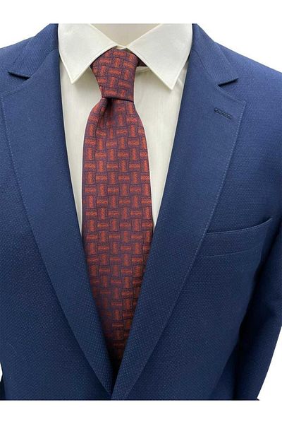 Brianze Tan Patterned Tie