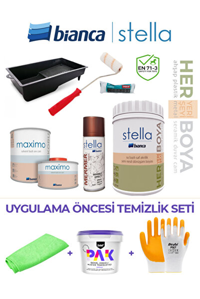 Bianca Stella Set Temizlik Paketiyle