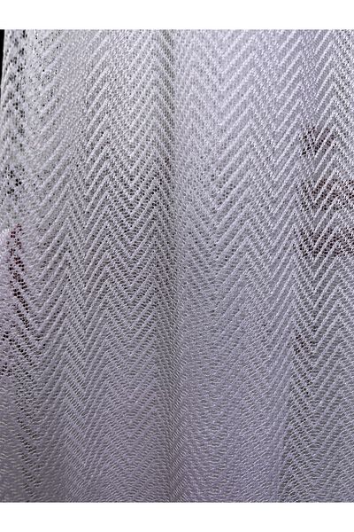 Fon Dünyası Custom Knitted Spike Tulle Curtain (1/3 BLACK BATTERY)