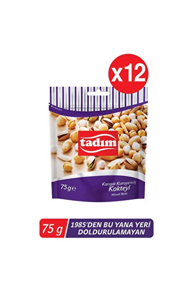 Tadım Karışık Kuruyemiş Kokteyl 75 Gr x 12 Adet