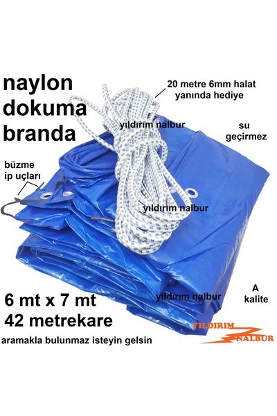 yıldırım nalbur 42 متر نايلون منسوج متوافق مع القماش المشمع TADIR القماش المش...