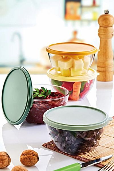 RNL04 Smart Plastic Set of 4 with Lid - 2384