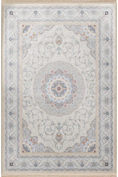 Rugs Modern Halı Δημιουργικό vintage διακοσμητικό χαλί με θέμα το γκρι μπεζ π...