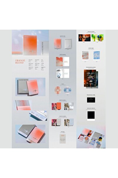 Kpop Dünyasi ENHYPEN – ORANGE BLOOD Albüm (RANDOM)