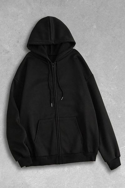 Pisa Art Βασικό φούτερ Unisex με κουκούλα με φερμουάρ