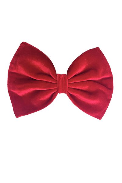 zühre balaban velvet bow snap buckle