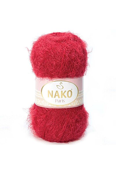 NAKO Fir de tricotat manual Paris 3641 Roșu Karmen