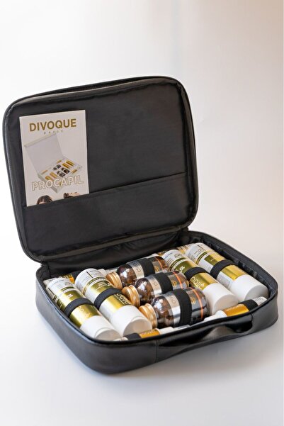DIVOQUE Mega Saç Bakım Seti - Şampuan+ Procapil Sprey+ Ozon Yağı+ Biotin Tablet