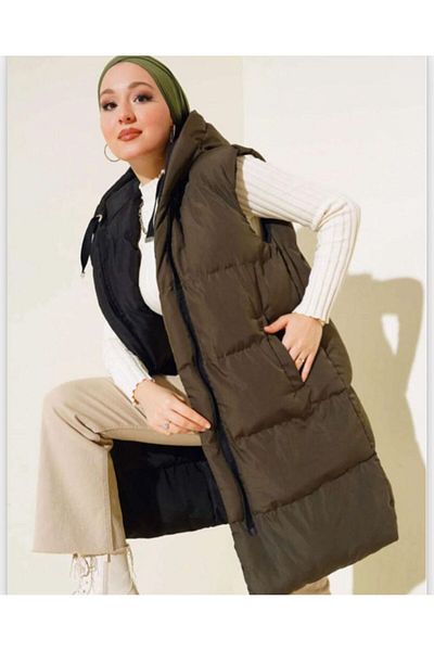 modasindoma WOMEN'S DOUBLE SIDED VEST