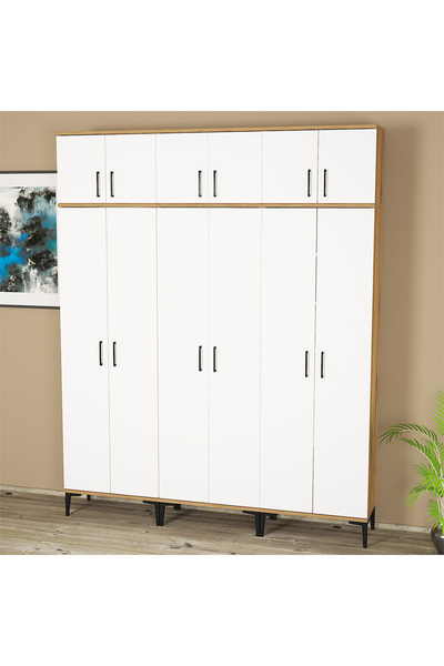 Kalender Dekor ALBA-1-3-3-4-4-4 PORTMANTO VESTİYER AYAKKABILIK