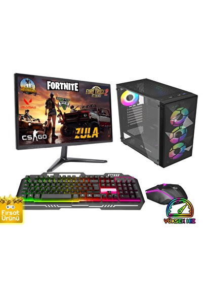 Gaming Game CacheX G35 AMD Ryzen3 2200G 32GB RAM 1TB SSD 24''Masaüstü Bilgisayar