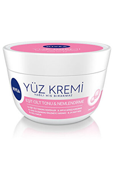 NIVEA ( 3 ADET ) Nivea Cilt Tonu Eşitleyici Yüz Kremi 15 SPF 100 ml