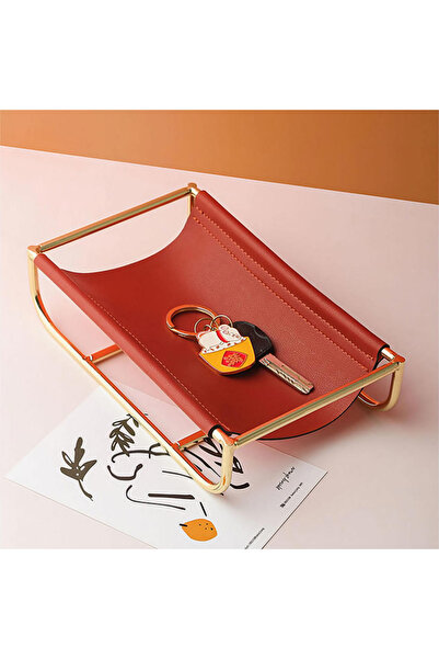 Miniminti Gold Masaüstü Organizer - Kırmızı
