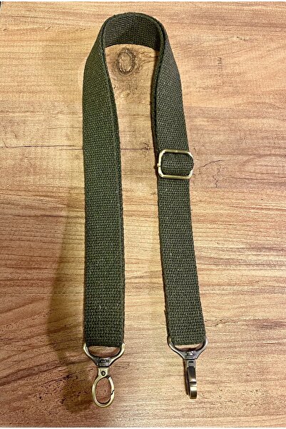 Nuggita Βαμβακερή κολόνα ρυθμιζόμενη τσάντα χιαστί λουράκι Χακί Χρώμα