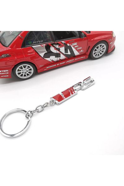 AYCANSTORE Breloc Vrs Compatibil pentru vehicule Skoda Oțel inoxidabil cromat