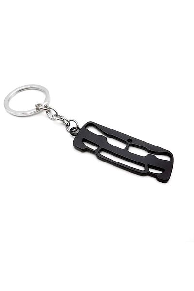 AYCANSTORE Breloc pentru grila frontală BMW din oțel inoxidabil (negru)