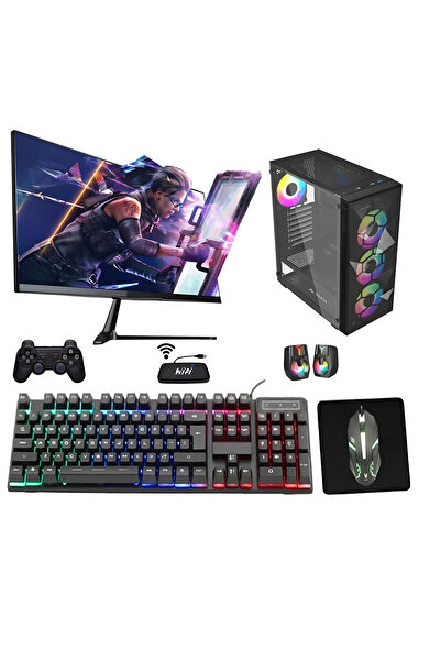 Gaming Game Cachex Ryzen 5 5500 32gb Ddr4 1tb Ssd Rtx3060 12gb 23.6" Curved O...