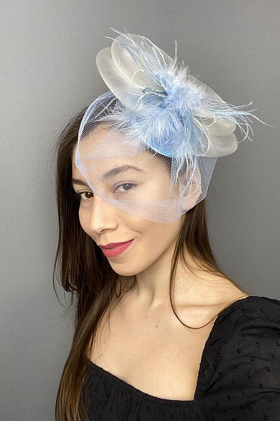 Hayalperest boncuk Grek Tulle Voilet - Wedding and Party Hat