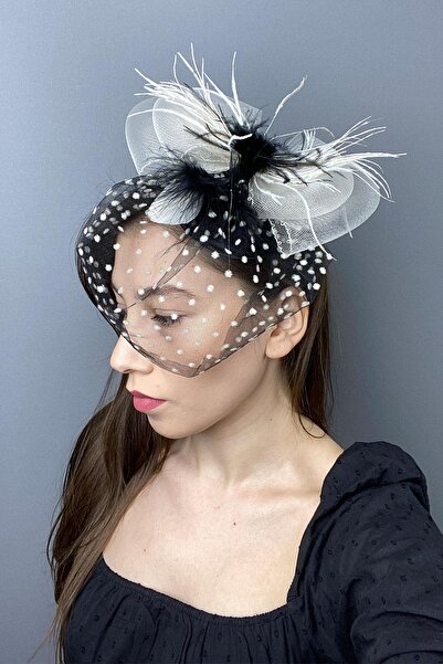 Hayalperest boncuk Πουά Καπέλο Γάμου και Αξεσουάρ για πάρτι