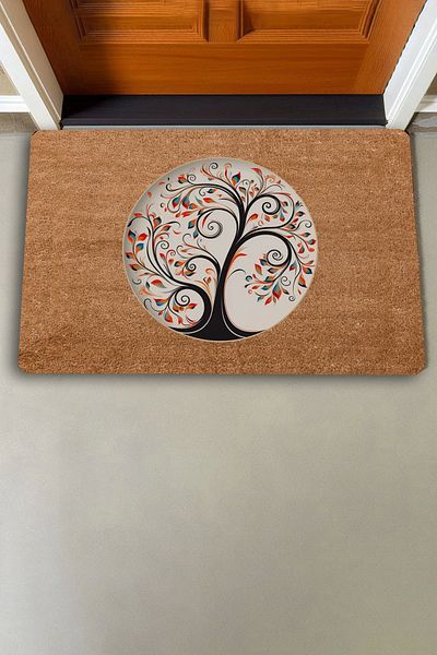 Valerine Life Wishing Tree Themed Door Mat 45x70cm