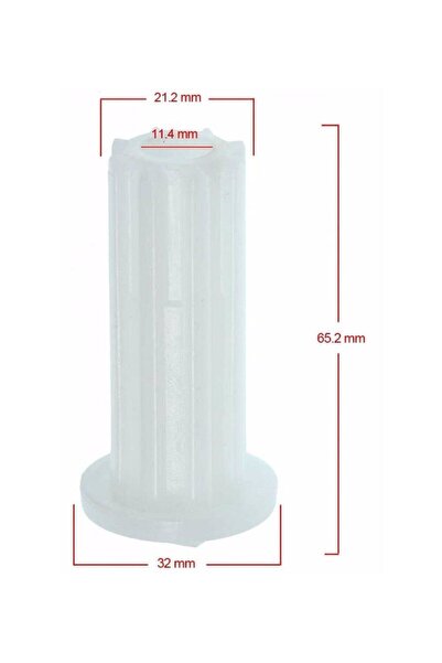 Supurgeavm قطعة مقبض مفرمة اللحم المتوافقة مع Arnica AA1295 قطعتين - AA1295