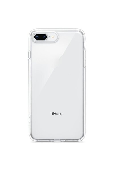 Fibaks Iphone 8 Plus Uyumlu Şeffaf Yumuşak 0.3 mm Ince Slim Silikon Kılıf