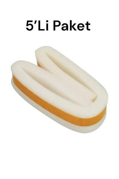 ARALMİNİAVM 5 Pieces Adhesive Under Door (threshold) Tape Heat Insulation Sponge