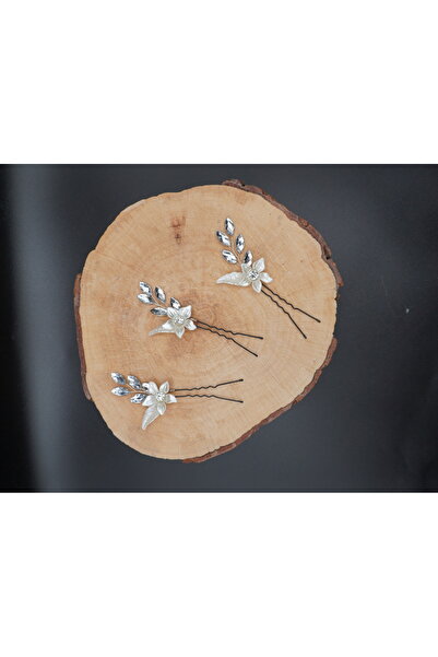 gelinmz Κομψό και κομψό σετ φουρκέτας γάμου και αρραβώνων και αξεσουάρ μαλλιώ...