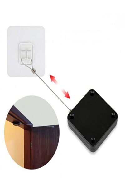 mrtbilisim Tractor automat de închidere a ușii cu role cu șnur din sârmă de oțel Închidere ușă cu role de 120 cm