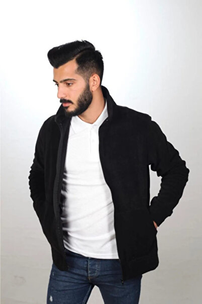 FATELLA Cardigan unisex din lână polară, model sport