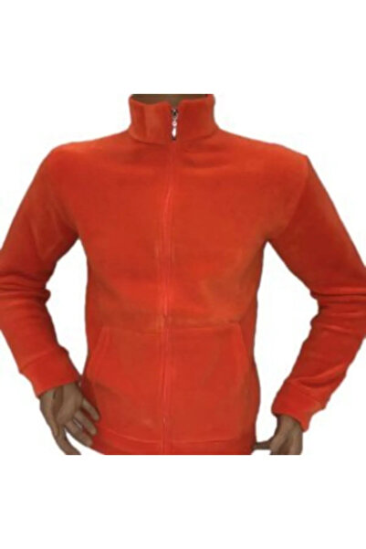 FATELLA Cardigan unisex din lână polară, model sport