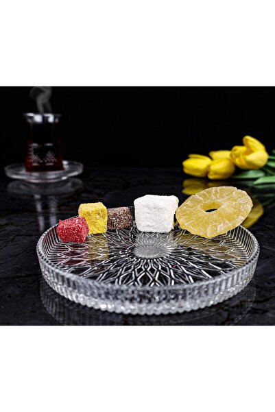 NİLÜFER HOME 6lı Cam Pasta Tabağı