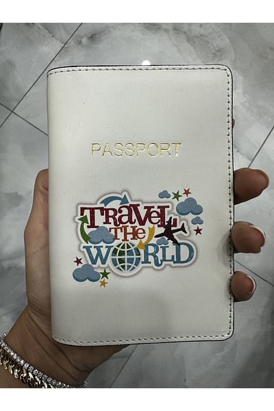 Seyahataksesuar Travel World Passport Case
