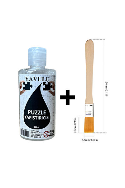 yavulu Puzzle Yapıştırıcısı / Puzzle Koruyucusu / Puzzle Tutkalı (Şeffaf) 100...