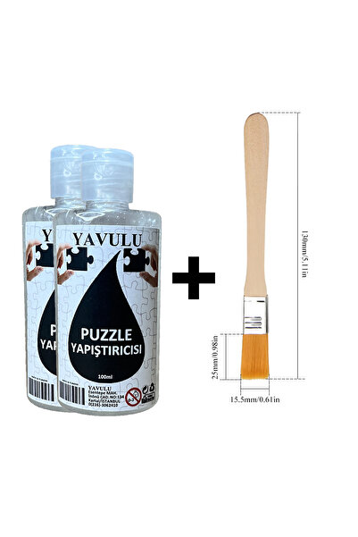yavulu Puzzle Yapıştırıcısı / Puzzle Koruyucusu / Puzzle Tutkalı (Şeffaf) 100...