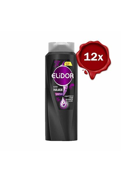 Elidor Care Shampoo - Superblend Hair - Brunette Shine X 12