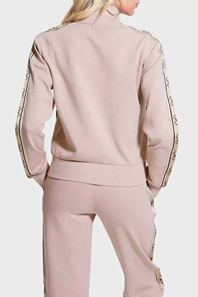 Guess Britney Pamuklu Regular Fit Fermuarlı Dik Yaka Sweat SWEAT V2YQ16KB3P2 G4Q9