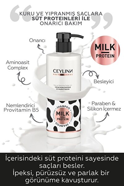Ceylinn Intensive Moisturization Milk Protein Shampoo 500 Ml..- MehDem57