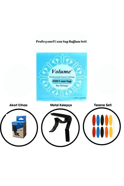 VOLUME Şenses 0 20 سلك ربط طويل ومجموعة