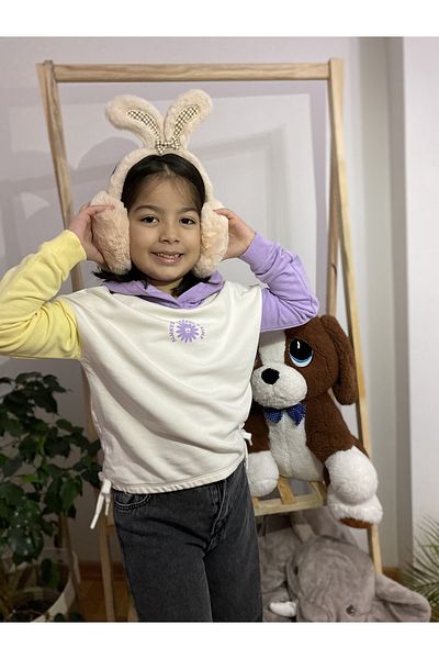 My Easy Shop Plush Earmuff Cold Protective Soft Long Rabbit Ear