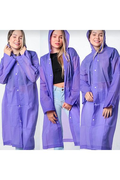 Lider MAGNESİA RAINCOAT EVA FABRIC HOODED
