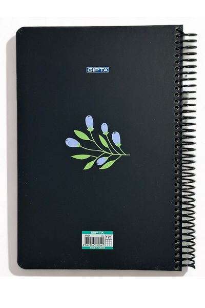 Gıpta GIPTA BEST NOTES HARD COVER SPIRAL 17 * 24 CM 70 GR PAPER 120 YPCHECKED – PATTERN1