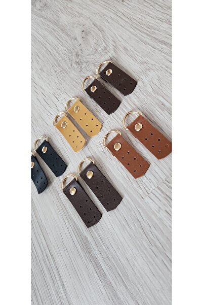 NAZENİN HOBİ AKSESUAR DERİ ÖRGÜ ÇANTA BÖCESİ (SAP UCU) 2 Lİ