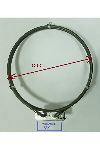 FullYedek Vestel 1800 Watt Fırın Turbo Rezistansı , Regal , SEG , Finlux Uyum...