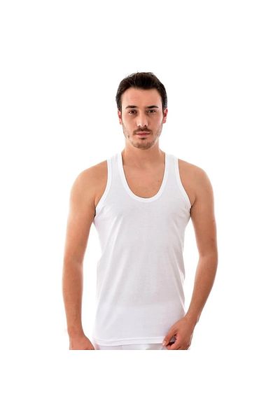 SEDEF YILDIZ 1001 Classic Men's Strappy Athlete - 12 Pieces