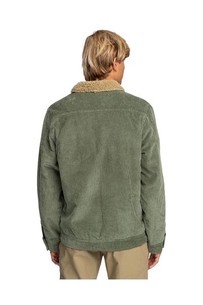 BİLLABONG Ebyjk00113 Barlow Sherpa Cord Green Men's Jacket