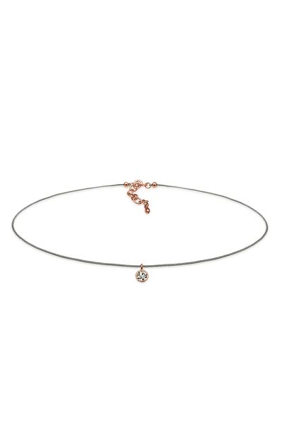 ELLI Halskette Basic Choker Kristalle 925 Silber